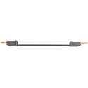 Staubli Connector Test Lead, 10A, 30 V AC, 60 V DC, Blue, 300 mm Lead Length 28.0039-030-23
