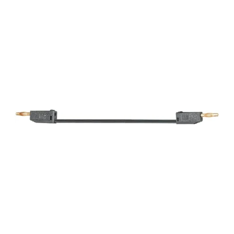 Staubli Connector Test Lead, 10A, 30 V AC, 60 V DC, Blue, 300 mm Lead Length 28.0039-030-23