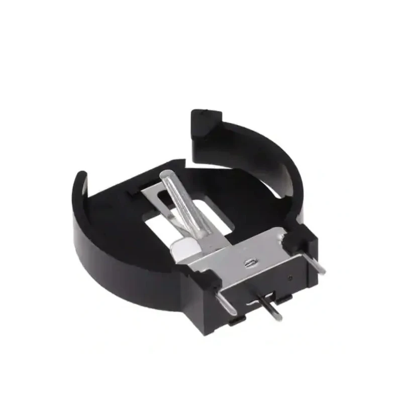 RS PRO 2032 Battery Holder Leaf Spring Polyamide 66 Body, Through Hole Mount 21.5mm Height 237-8259
