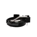 RS PRO CR2032 Battery Holder Leaf Spring Through Hole Mount Polybutylene Terephthalate 20mm Diameter 6.6mm Height CR2032