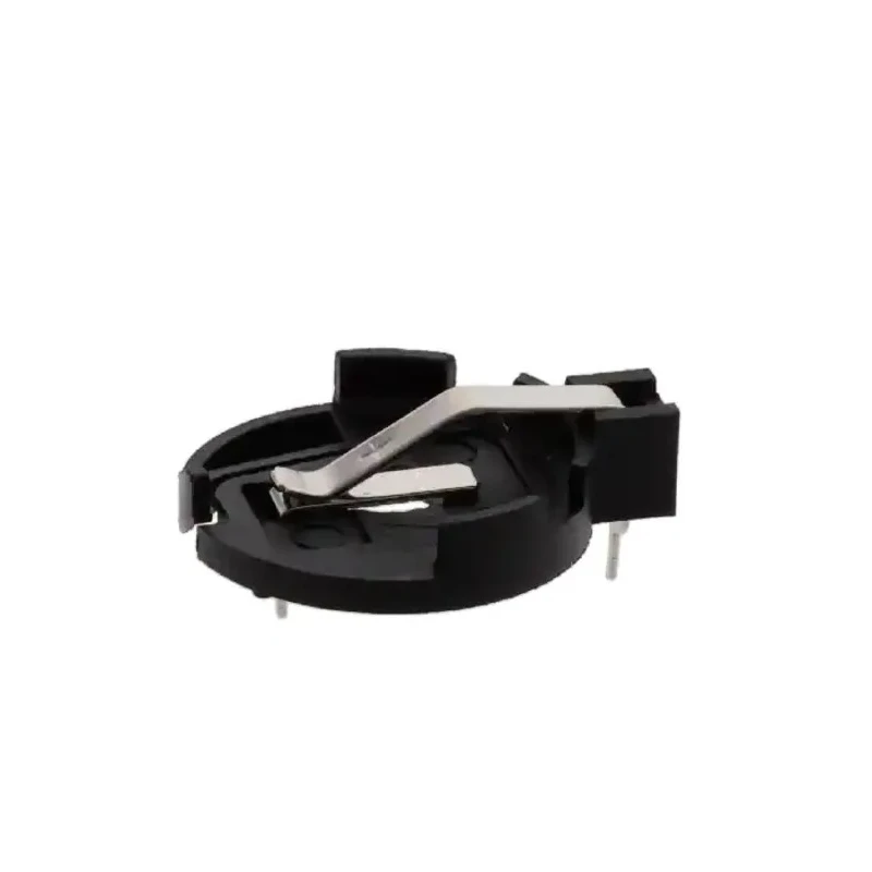 RS PRO CR2032 Battery Holder Leaf Spring Through Hole Mount Polybutylene Terephthalate 20mm Diameter 6.6mm Height CR2032
