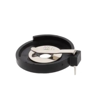 RS PRO CR2430 Battery Holder Leaf Spring Polybutylene Terephthalate Through Hole Mount RS PRO CR2430