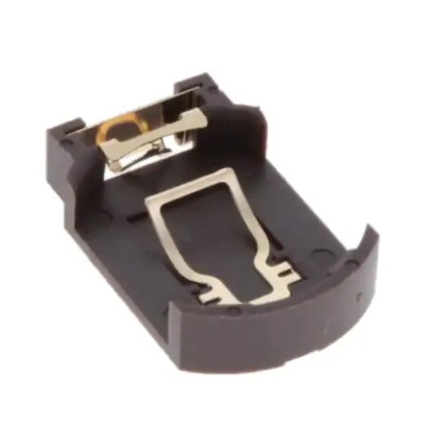 RS PRO CR2032 Battery Holder Leaf Spring Surface Mount High Temperature Thermoplastic 1 Cell CR2032 RS PRO