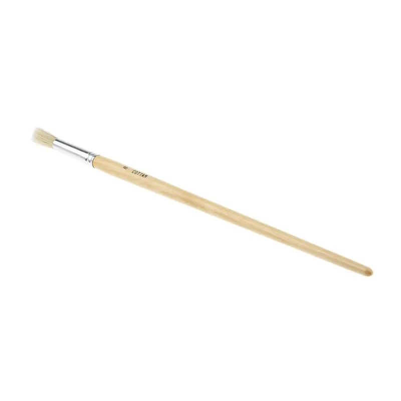Cottam Thin Fibre Paint Brush 9.5 mm Diameter with Round Bristles 237-9235