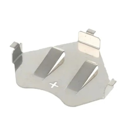 RS PRO Battery Clip Leaf Spring for CR2430 Battery, Surface Mount, Phosphor Bronze Body, 28.9mm Length CR2430