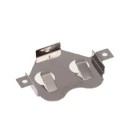 RS PRO Battery Clip Leaf Spring for CR1620 Battery Surface Mount Phosphor Bronze Termination CR1620