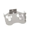 RS PRO Battery Clip Leaf Spring for CR2032 Battery Size, 2 Cells, Phosphor Bronze Body, Through Hole Mount CR2032