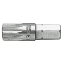 Facom Screwdriver Bit Hex Drive 6.35 mm Tip M6 Size 25 mm Overall Length EV.106