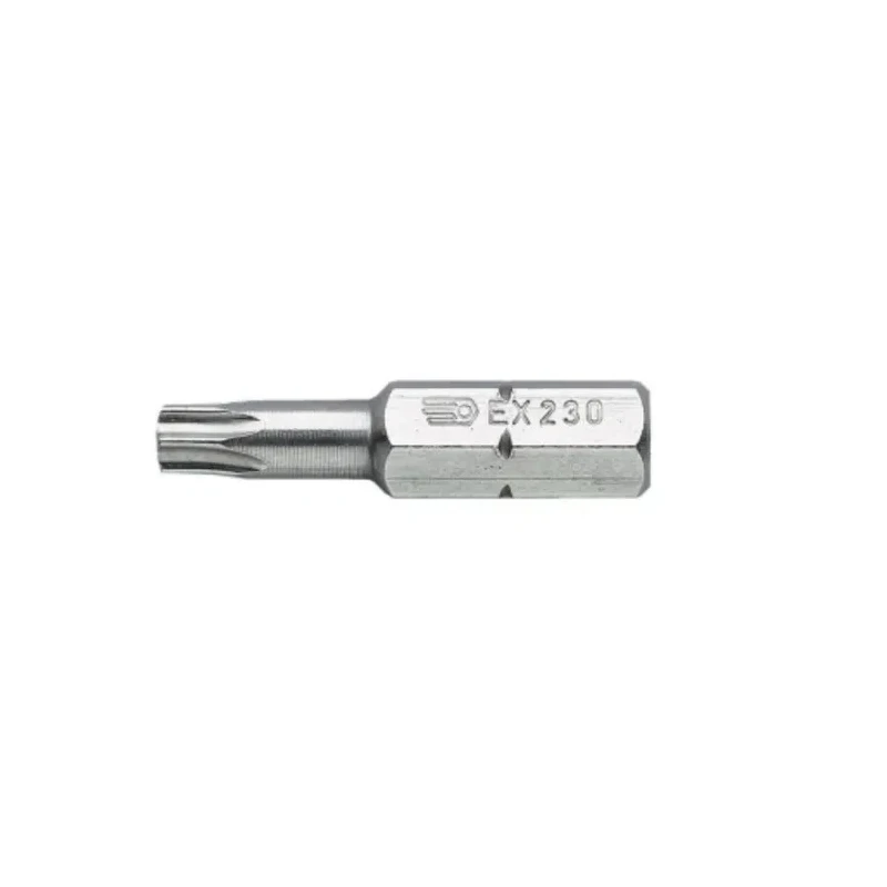 Facom Screwdriver Bit T20, 5/16-7.94 mm Tip, Hex Drive, 35mm Overall EX.220