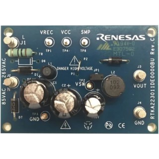 Renesas Electronics RAA223011 Evaluation Board Buck Converter for RAA2230114GP3NA0 RTKA223011