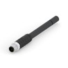 TE Connectivity Male 4 Way M12 Straight to Unterminated Sensor Actuator Cable 2m T4151199L14-020