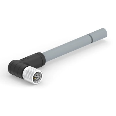 TE Connectivity Female 4 Way M12 to Female 4 Way M12 Pigtail Sensor Actuator Cable 1.5 m T41514C9L14-003
