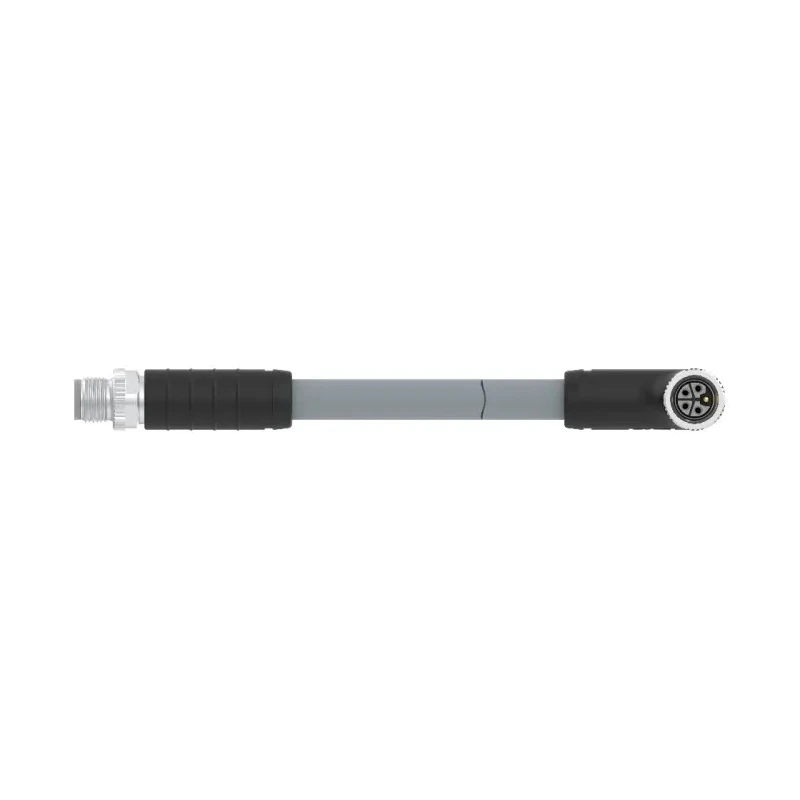 TE Connectivity Male 5 Way Right Angle to Female 5 Way Straight Sensor Actuator Cable 5m T4162AB9L25-005