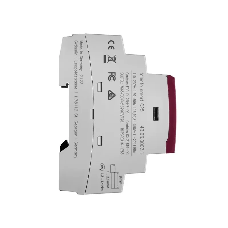 Grasslin Analogue DIN Rail Time Switch 2-Channel 24V ac 43.03.0003.1