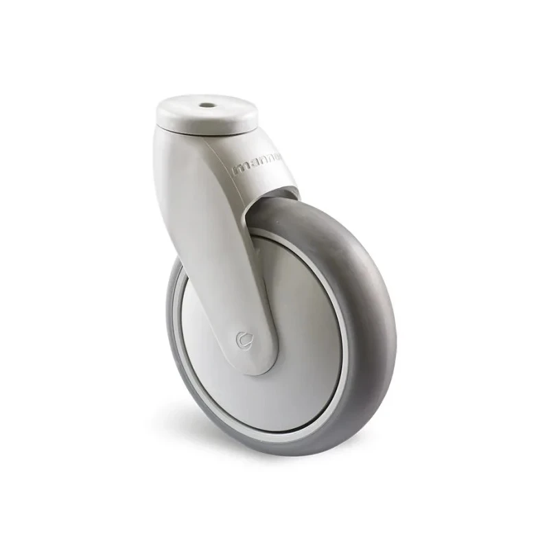 Guitel Hervieu Swivel Castor with Thermoplastic Rubber Wheel 100 kg Load Capacity 100 mm Diameter 301728