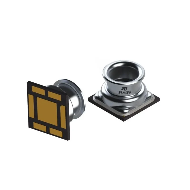 STMicroelectronics Ultra-Compact Digital Output Piezoresistive Absolute Pressure Sensor with 0.05 kPa Accuracy LPS28DFW