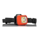 RS PRO Rechargeable LED Head Torch 320 Lumen Flood and Spot Beam IP65 Thermoplastic Housing 239-7020