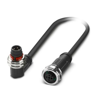 Phoenix Contact Sensor Actuator Cable M12 Male to M12 Female Connectors 1.5 m 250V 1224009