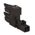 WAGO 890 Series Connector Female Cage Clamp 2-Pole 16A 3-Way IP20 250V 890-1634