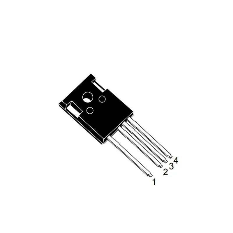 STMicroelectronics N-Channel Power MOSFET, 55 A, 30 V Enhancement, 4-Pin TO-247 Package STW75N65DM6-4