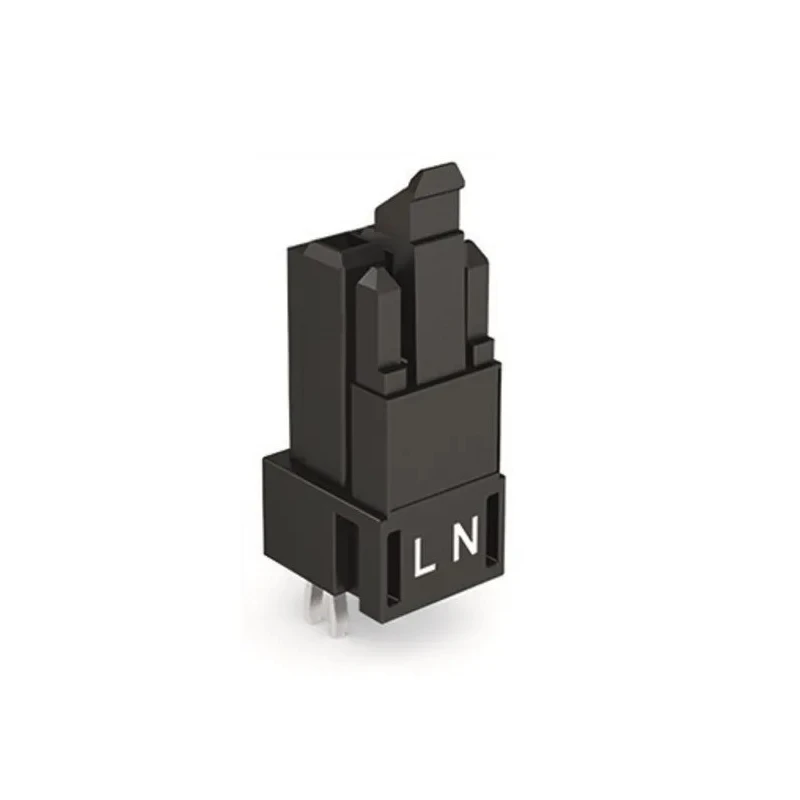 WAGO 2-Pole PCB Lighting Connector Female Cage Clamp 16A, 250V, 4.4mm Pitch, IP20, Series 890-802