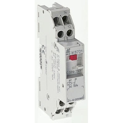 Dold IK8701 Series Interface Relay Module DIN Rail Mount 230V AC Coil 1 NO Contact IK8701