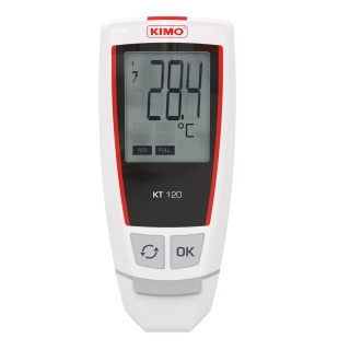 KIMO Temperature Monitor USB Data Logger with 1 Channel IP65 KT-120
