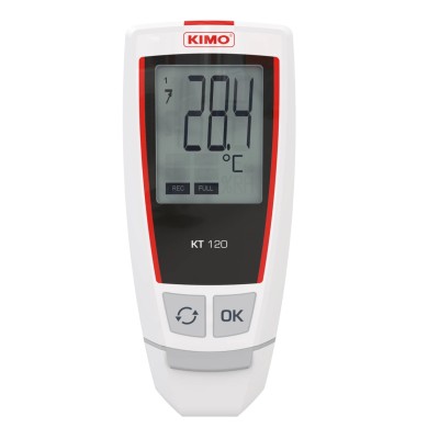 KIMO Temperature Monitor USB Data Logger with 1 Channel IP65 KT-120