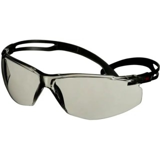 3M SecureFit 500 Safety Glasses Grey Polycarbonate Lens Polycarbonate Frame Anti-Scratch Anti-Fog Coating 7100243995