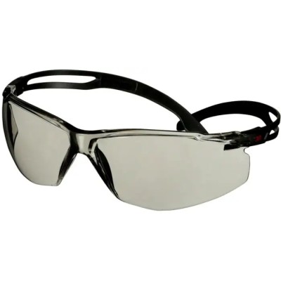 3M SecureFit 500 Safety Glasses Grey Polycarbonate Lens Polycarbonate Frame Anti-Scratch Anti-Fog Coating 7100243995