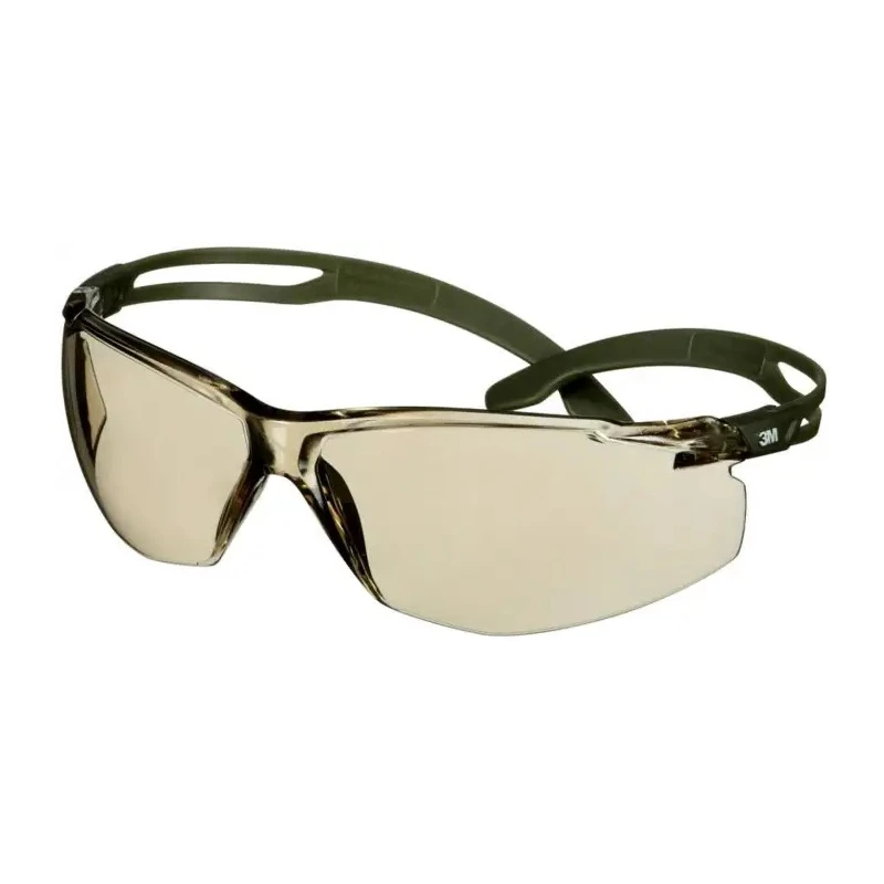 3M SecureFit 500 Safety Glasses Anti-Scratch Impact Resistant Brown Polycarbonate Lens Polycarbonate Frame 7100244062