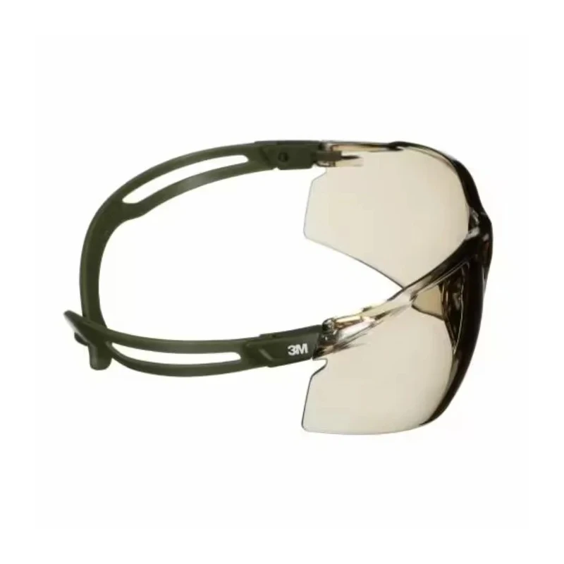 3M SecureFit 500 Safety Glasses Anti-Scratch Impact Resistant Brown Polycarbonate Lens Polycarbonate Frame 7100244062