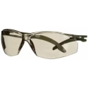 3M SecureFit 500 Safety Glasses Anti-Scratch Impact Resistant Brown Polycarbonate Lens Polycarbonate Frame 7100244062