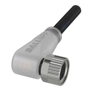 BALLUFF Female 4 Way Right Angle to Male 4 Way Unterminated Sensor Actuator Cable 5 m BCC02MJ