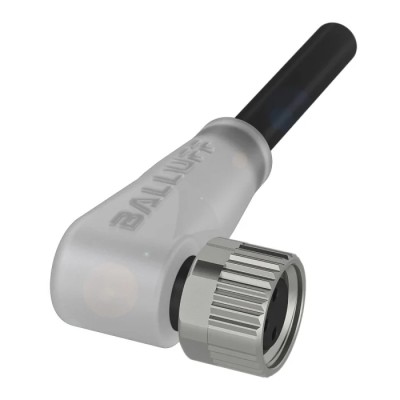 BALLUFF Female 4 Way Right Angle to Male 4 Way Unterminated Sensor Actuator Cable 5 m BCC02MJ