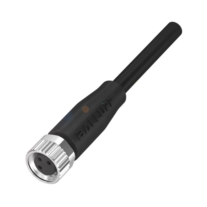 BALLUFF Female 4 Way Straight to Male 4 Way Unterminated Sensor Actuator Cable 3m BCC081J