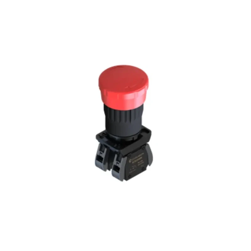 RS PRO Twist Release Emergency Stop Push Button Panel Mount 22 mm Cutout 1 NO/1 NC IP65 IP65