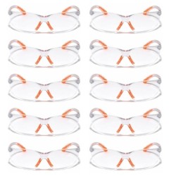 robustt-scratch-resistant-uv-protected-dust-protected-polycarbonate-unbreakable-transparent-safety-goggles-pack-of-10-58165