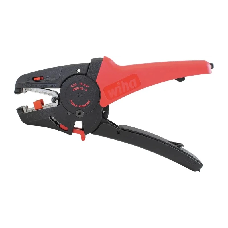 Wiha Standard Stripping Pliers 0.03 to 16 mm² Cable Range 200mm Length 42062