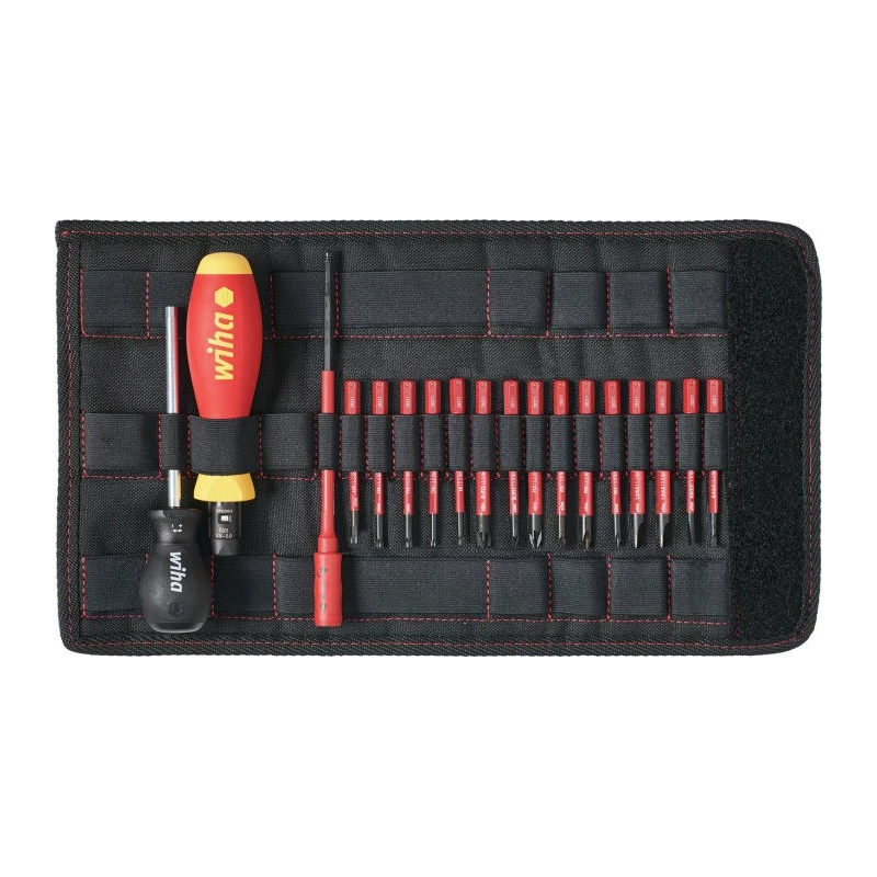 Wiha Adjustable Ball End Hex (Hexagon) Tips Torque Screwdriver Set, Torque Range 0.8 to 5.0 Nm, Soft Finish Electric 36791