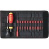 Wiha Adjustable Ball End Hex (Hexagon) Tips Torque Screwdriver Set, Torque Range 0.8 to 5.0 Nm, Soft Finish Electric 36791