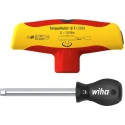 Wiha Adjustable Torque Screwdriver, 5 To 14 Nm, 6 mm Drive, ±6 % Accuracy 43177