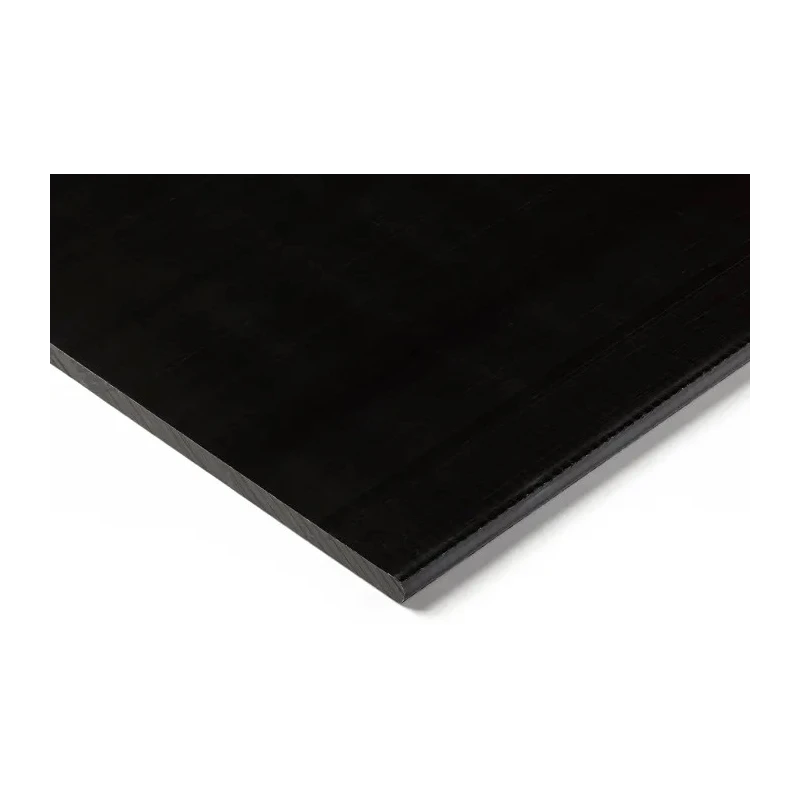 RS PRO Black POM-C Acetal Solid Plastic Sheet 500 mm x 300 mm x 12 mm 282-0193