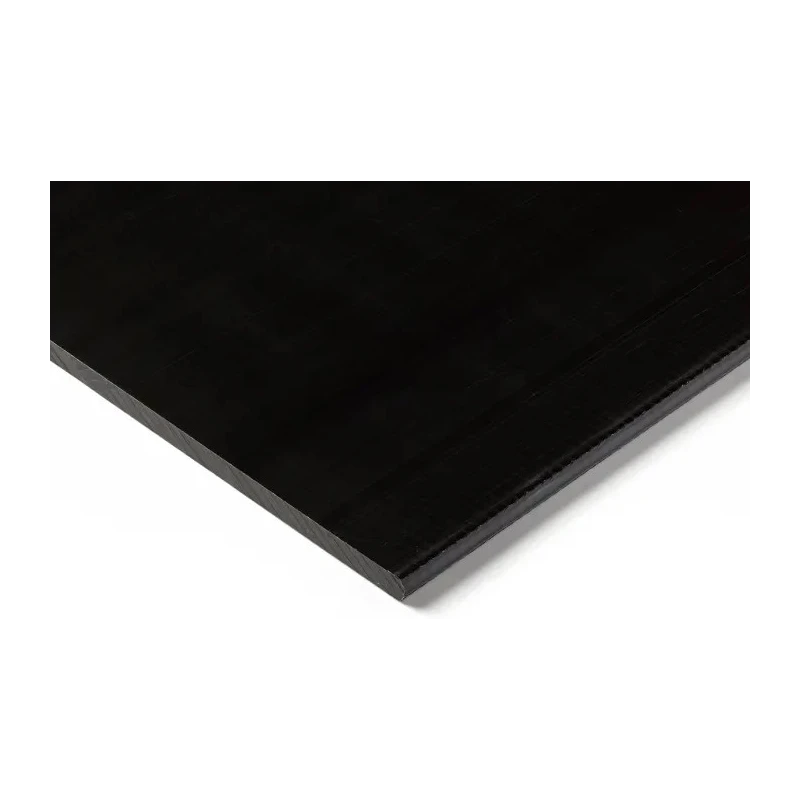 RS PRO Black POM Plastic Sheet 500 mm x 300 mm x 20 mm 282-0216