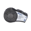 Brady Black on Black, White Label Printer Label, 25.4 mm Width, 19.05 mm Length, Permanent Acrylic Adhesive M21-18-499