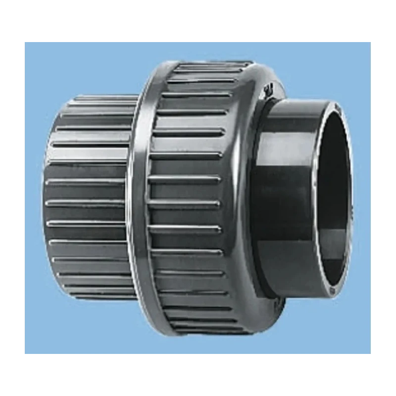 Georg Fischer Plastic Pipe Fitting Straight Union Polyvinyl Chloride 16 bar 2.8in 0°C to 90°C 723510109