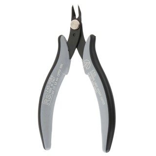 RS PRO Flush ESD Safe Cable Cutter, Side Cutter 132mm Overall Length, 0.8mm Max Cutting Capacity 245-0564