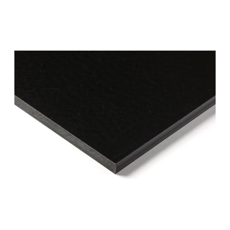 RS PRO Black Polyamide Plastic Sheet 500 mm x 300 mm x 16 mm 282-0755