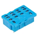 Finder 96 Series 8 Way 250V AC 15A DIN Rail Relay Socket Model 96.14SMA