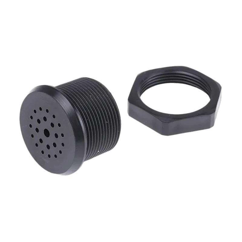 Sonitron 73 dB Panel Mount Continuous Internal 26 mm Piezo Buzzer Component 140 mm SC235A BLACK